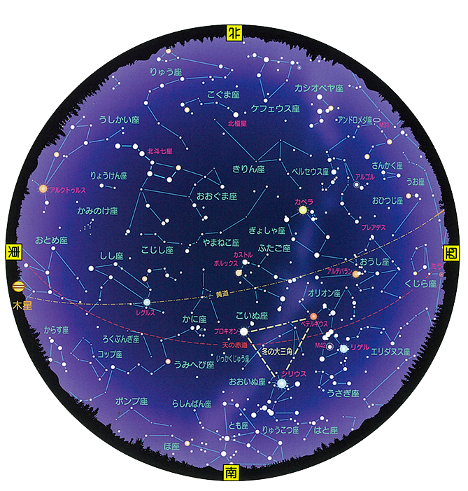 18年3月の星空 天文ガイド