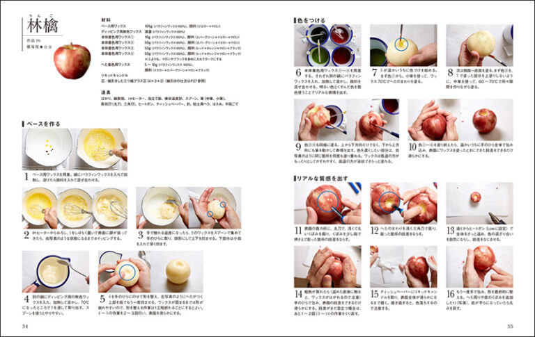 野菜と果物のキャンドル 株式会社誠文堂新光社