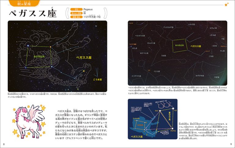 マンガでわかる星座神話と秋の星座 | 株式会社誠文堂新光社